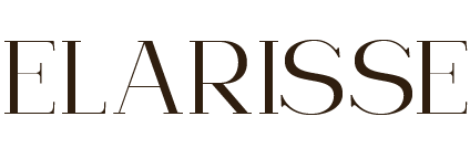 The word "ELARISSE" is displayed in large, thin, serif capital letters on a light background.